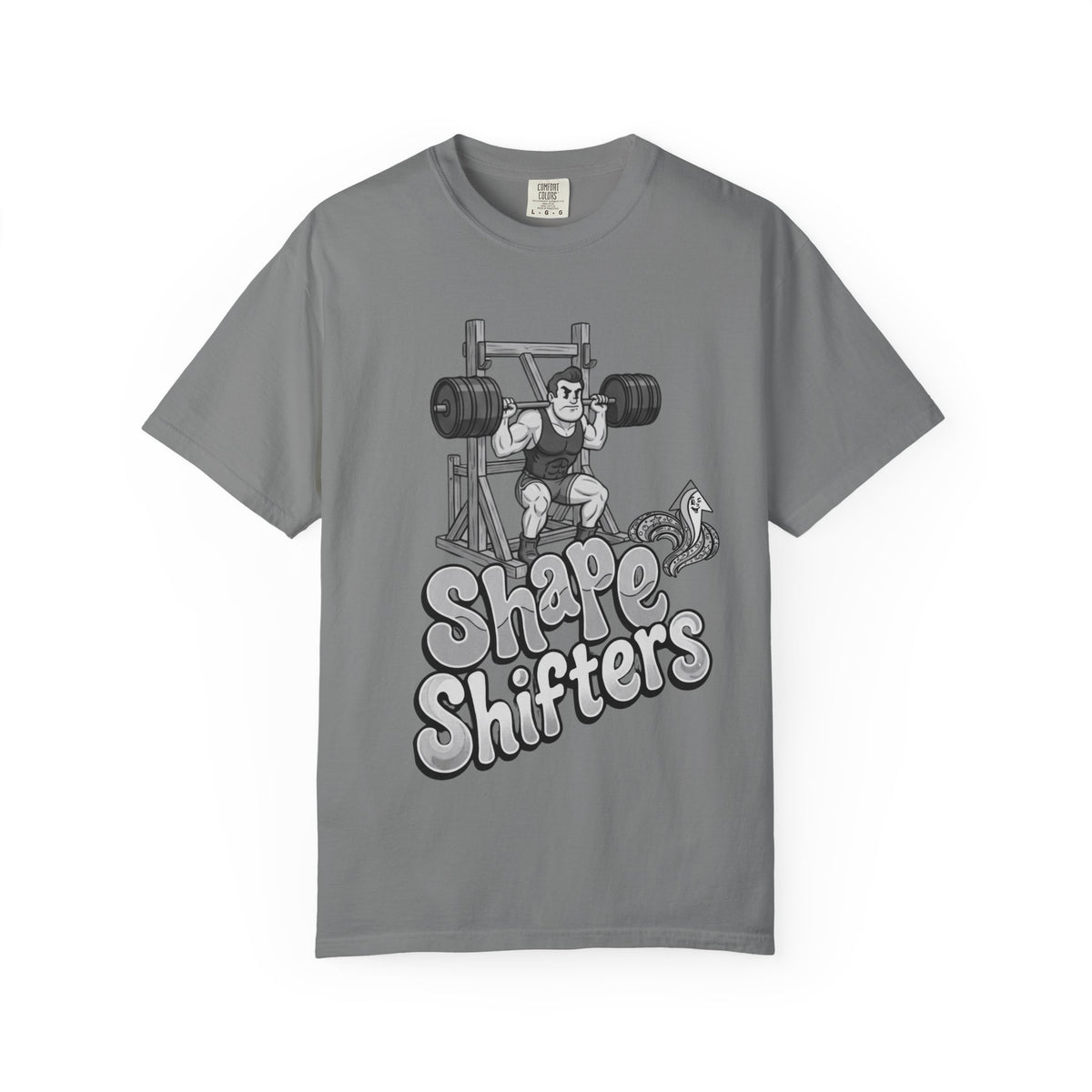 Nostalgic 50's Strongman Squat - Graphic T