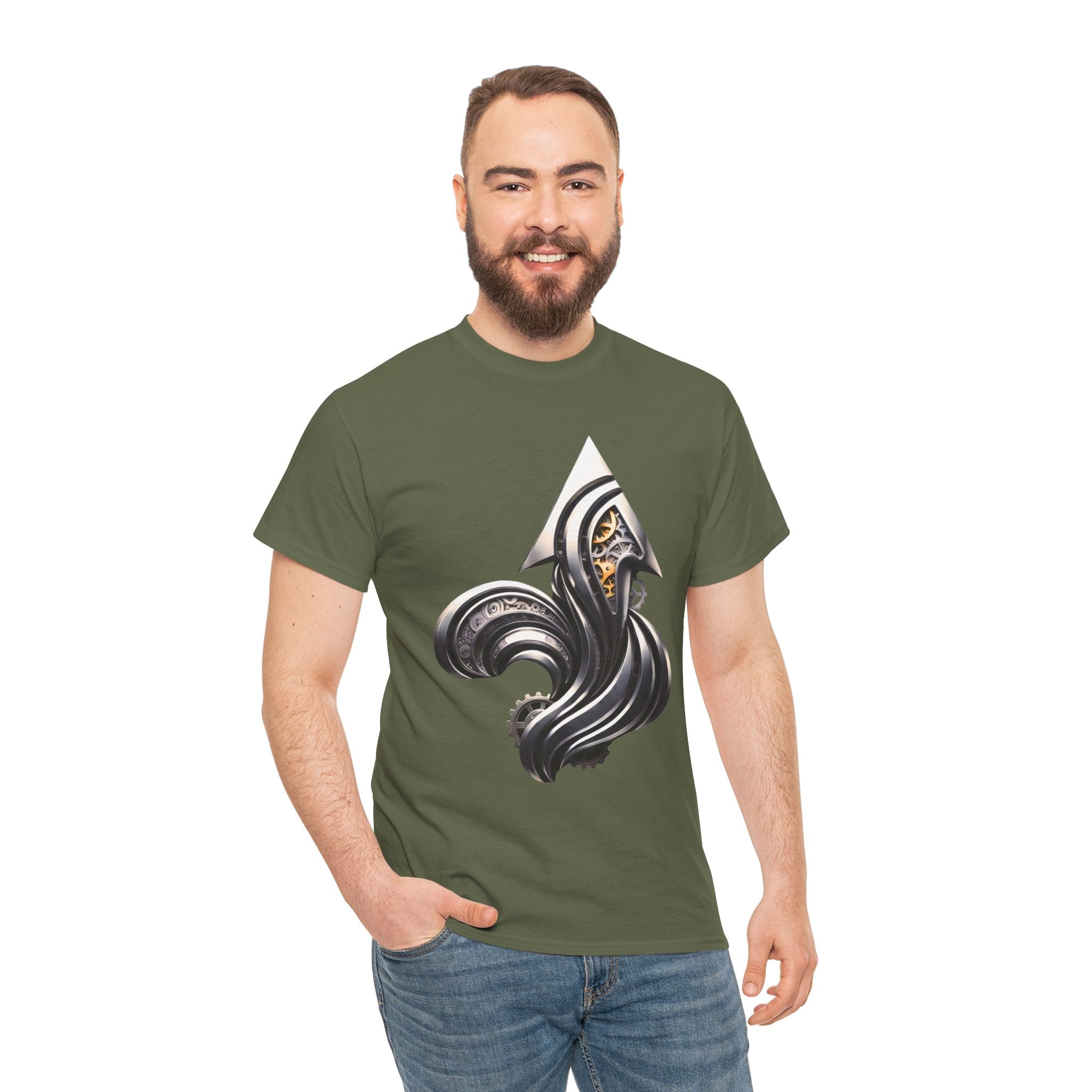 Gold Gear Armor - Graphic T