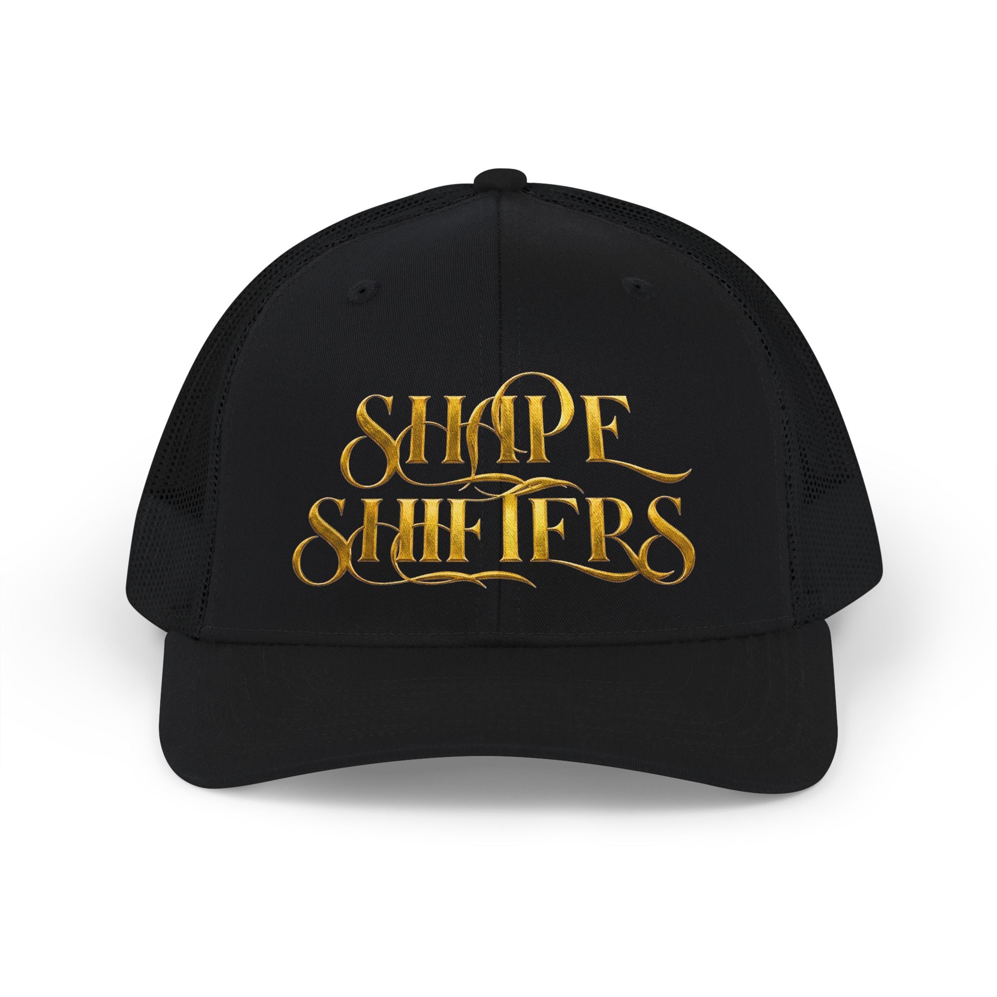 Royal Gold Black Snapback - Majestic Collection - Trucker Snapback Cap