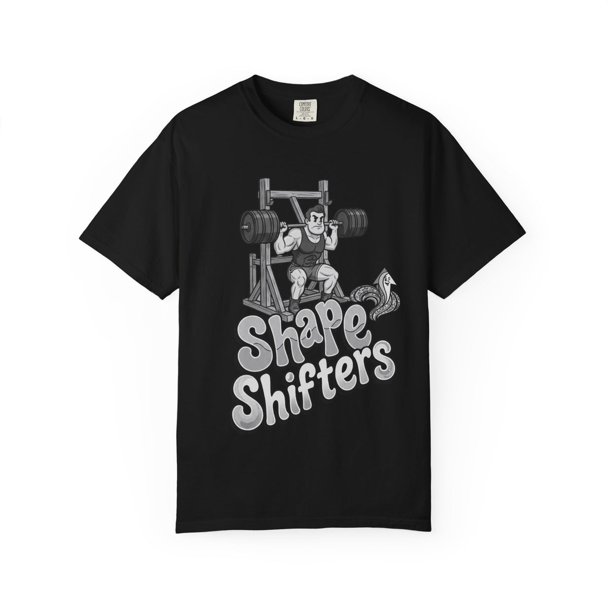 Nostalgic 50's Strongman Squat - Graphic T