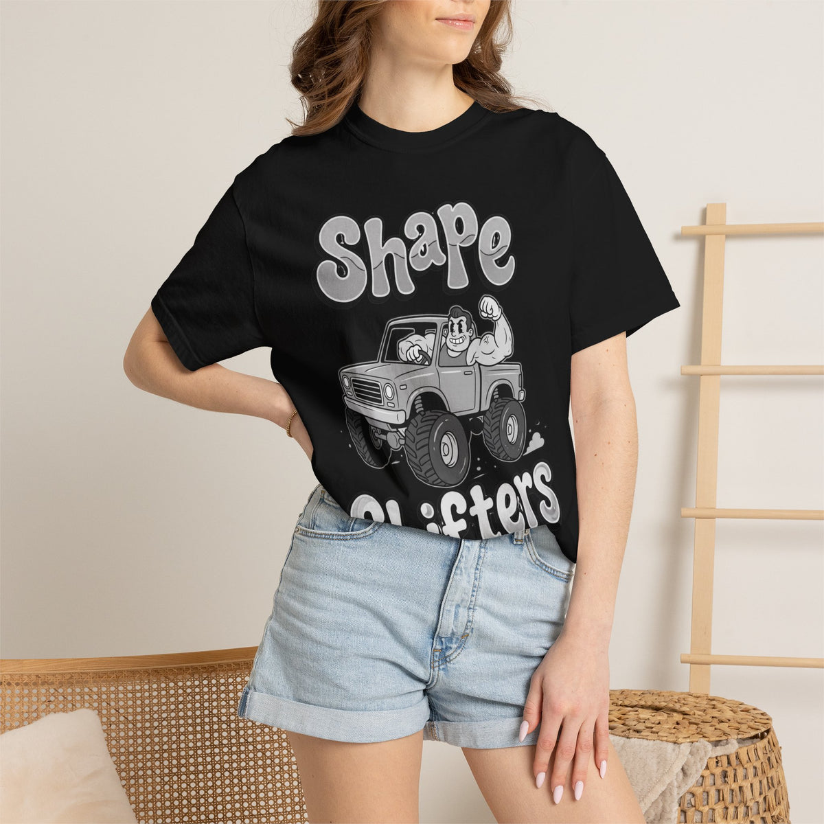 Nostalgic Trucker Graphic T-Shirt