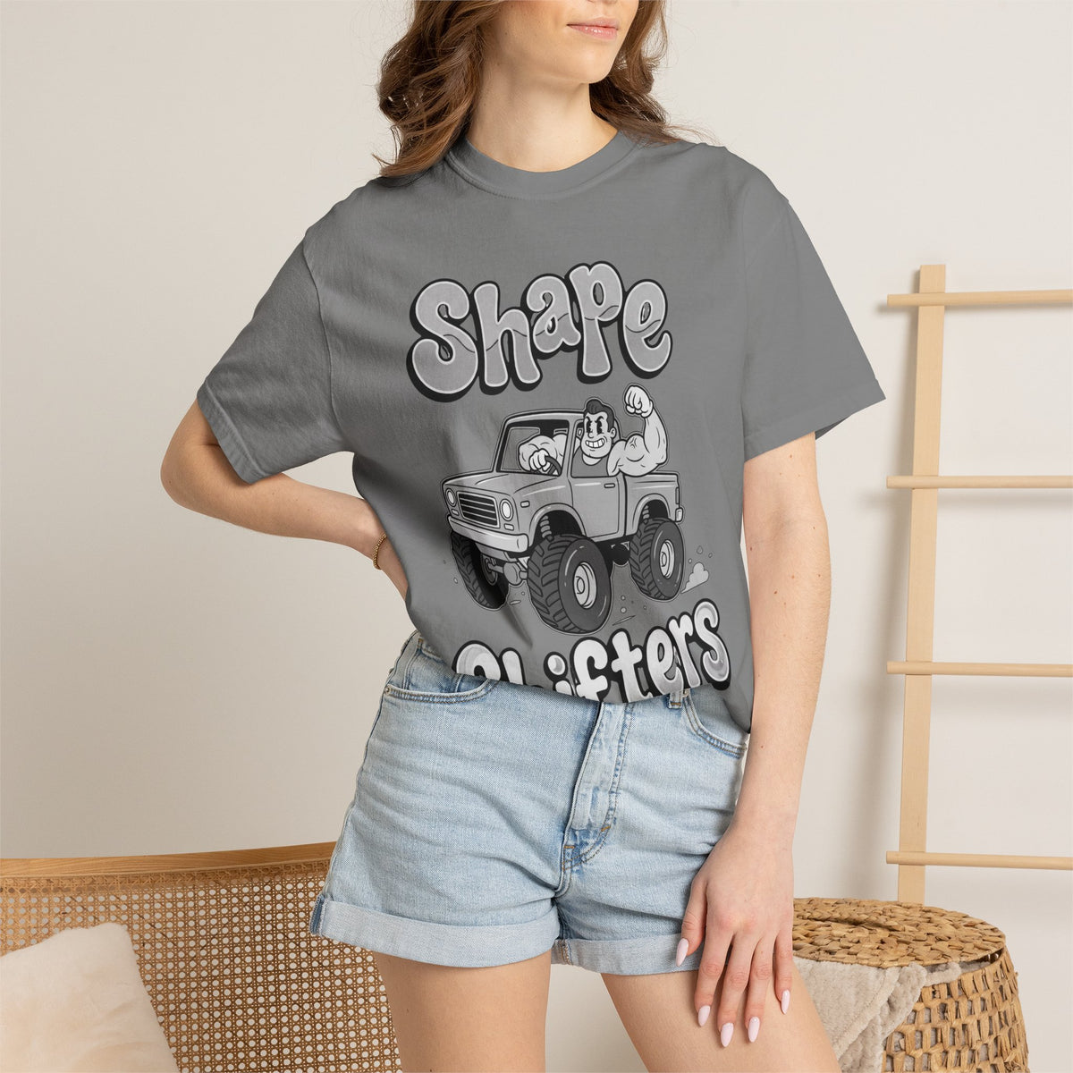 Nostalgic Trucker Graphic T-Shirt