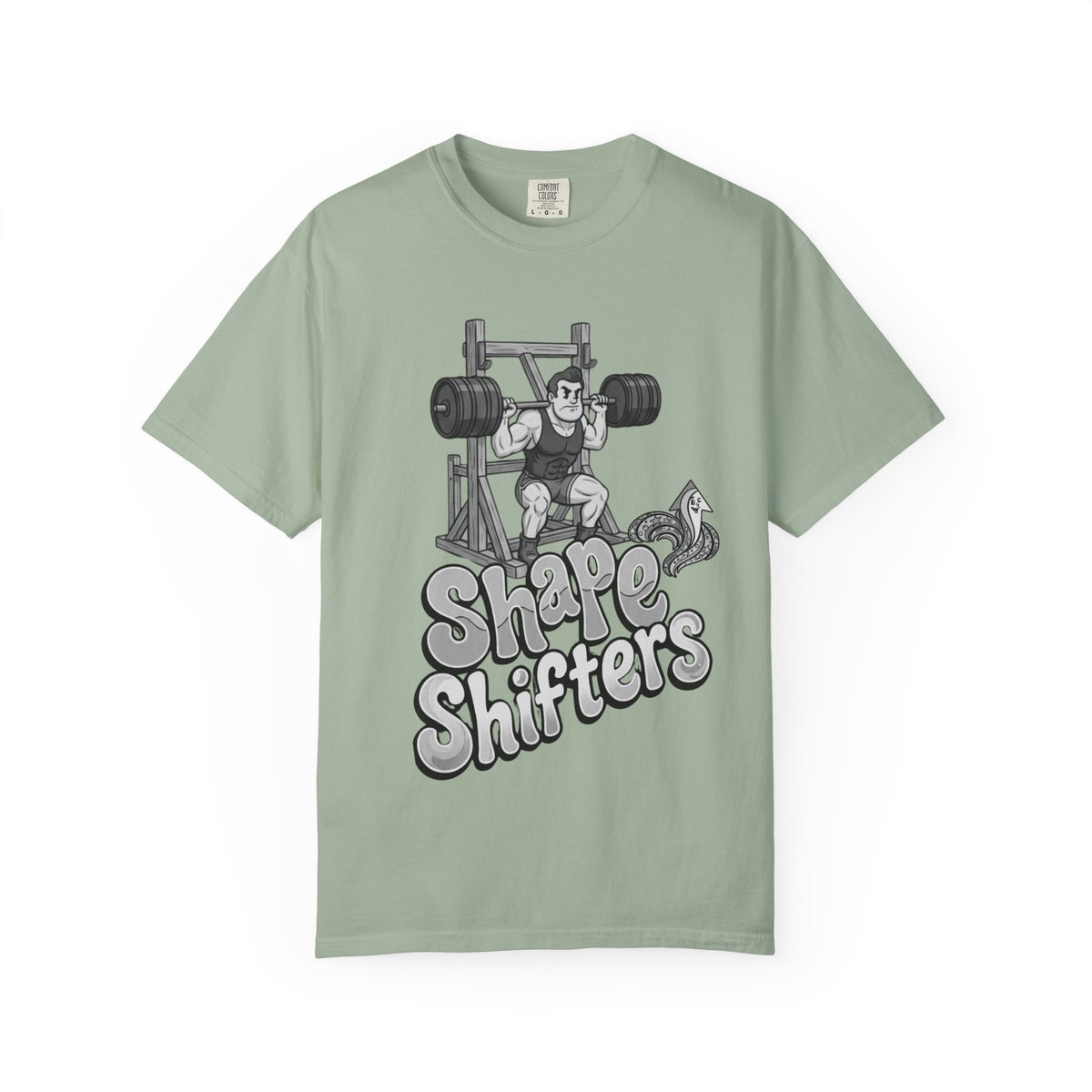 Nostalgic 50's Strongman Squat - Graphic T