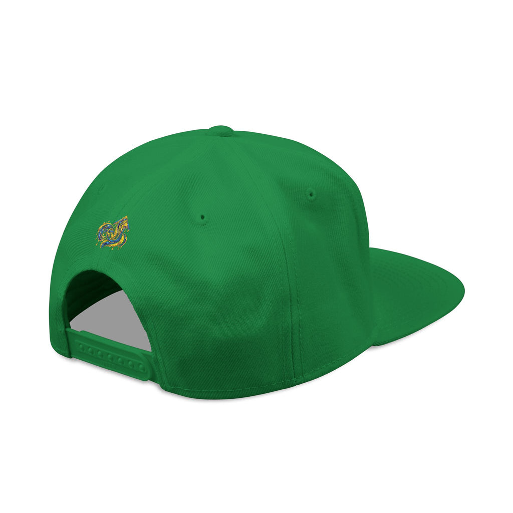Embroidered Drip Fit Snapback Hat