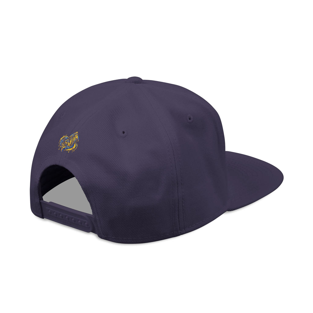 Embroidered Drip Fit Snapback Hat