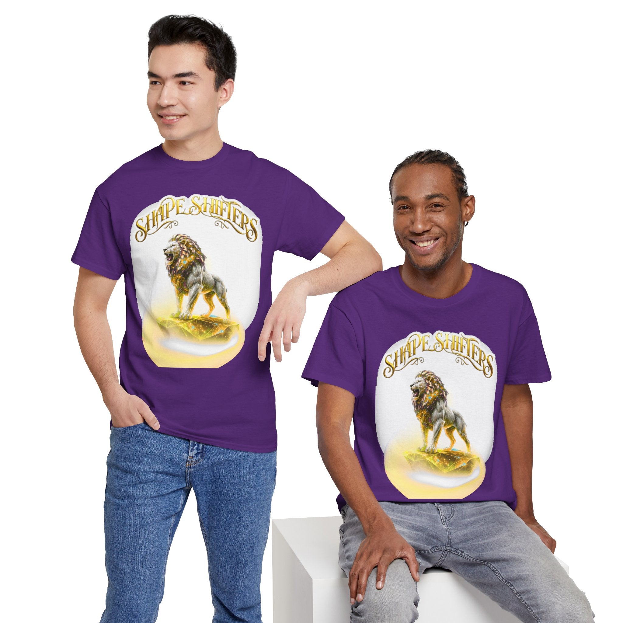 Golden Lion King - Majestic Collection - Graphic T-Shirt
