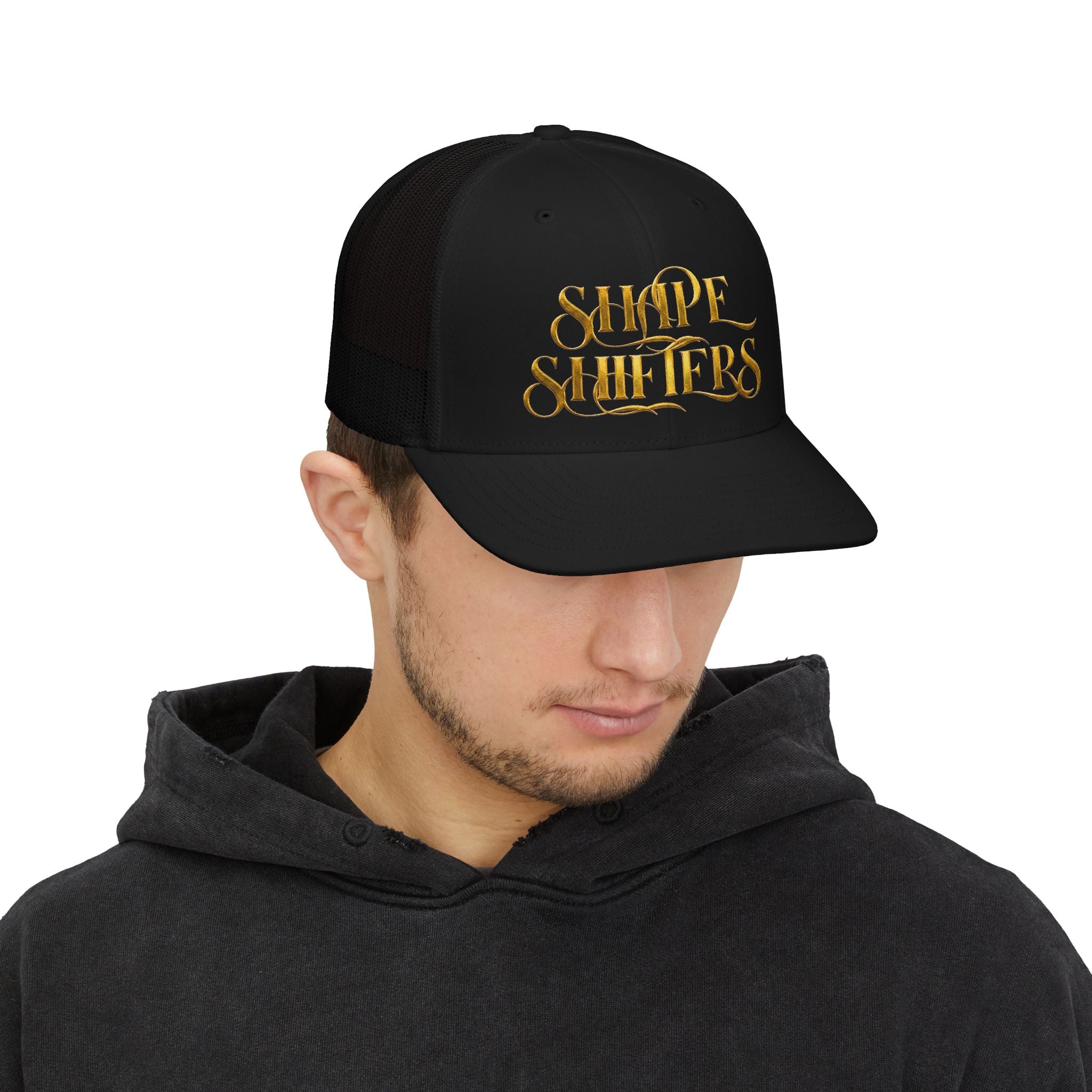 Royal Gold Black Snapback - Majestic Collection - Trucker Snapback Cap