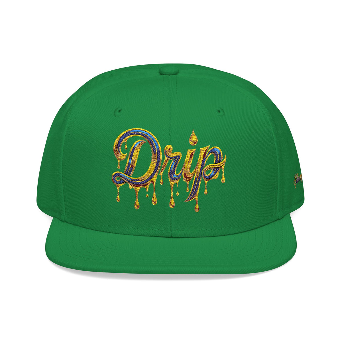 Embroidered Drip Fit Snapback Hat