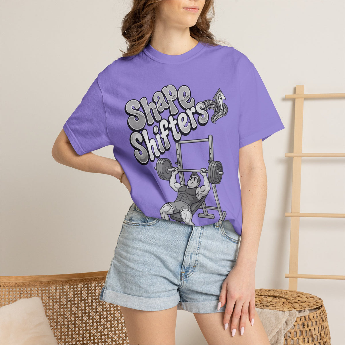 Nostalgic 50's Strongman Bench - Graphic T