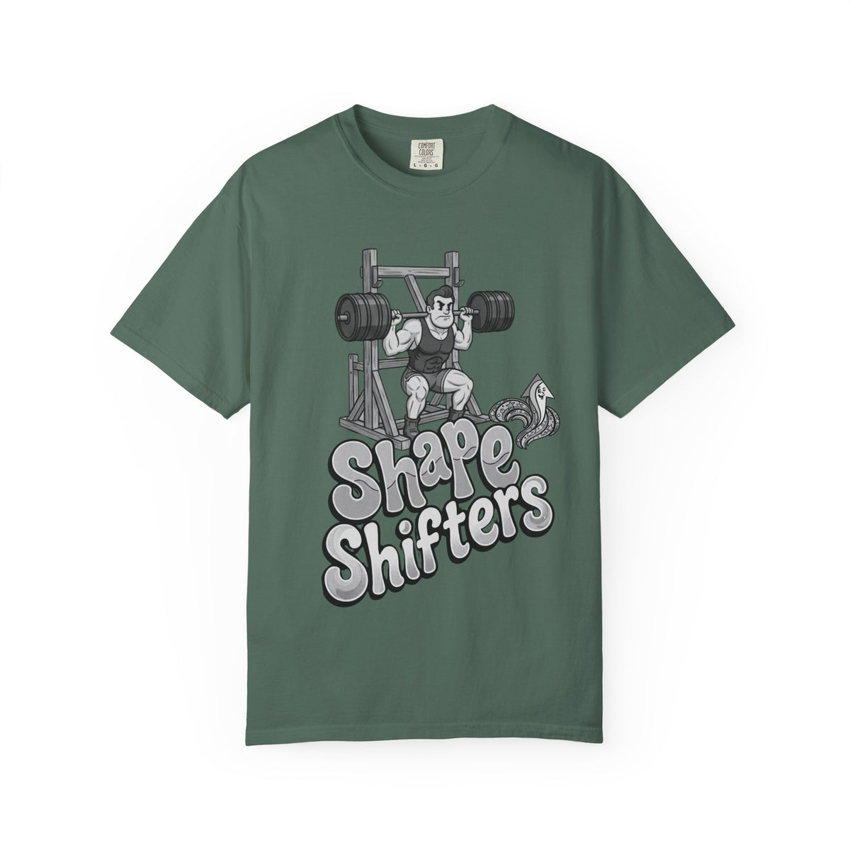 Nostalgic 50's Strongman Squat - Graphic T