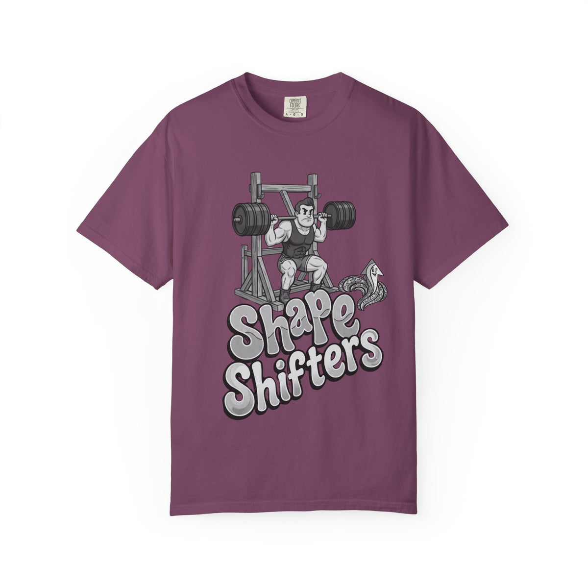 Nostalgic 50's Strongman Squat - Graphic T