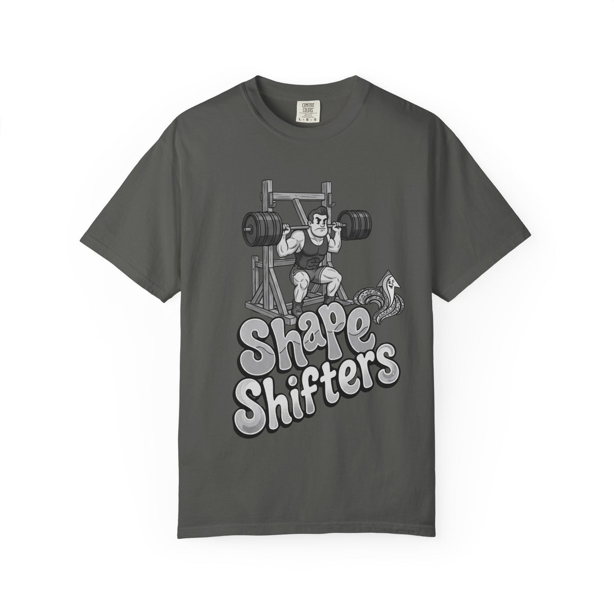 Nostalgic 50's Strongman Squat - Graphic T
