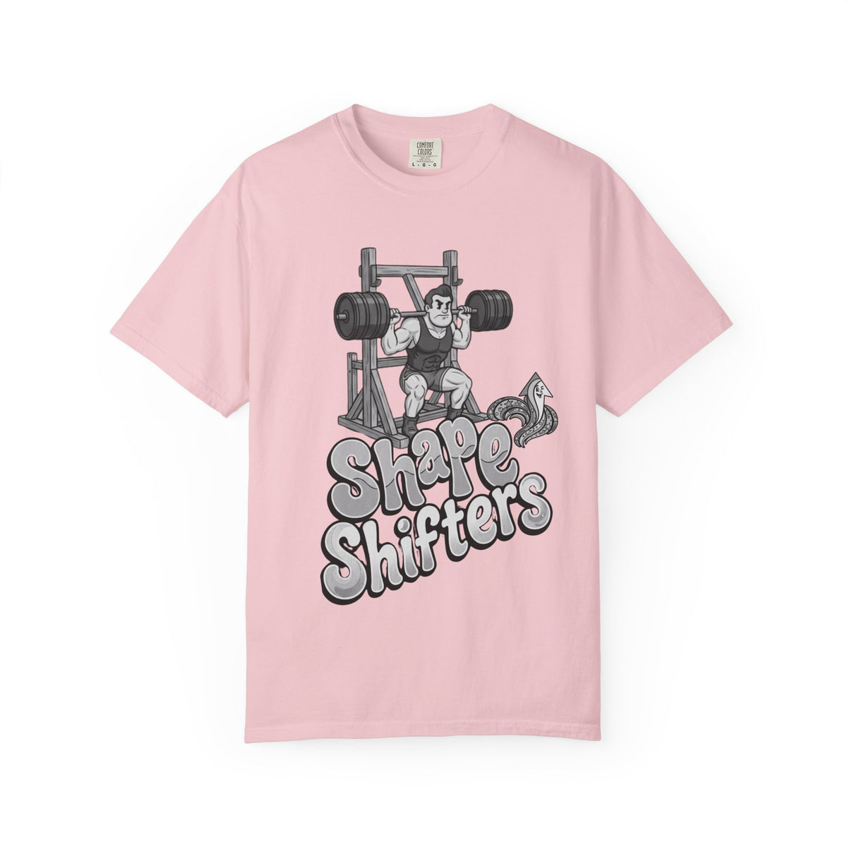 Nostalgic 50's Strongman Squat - Graphic T