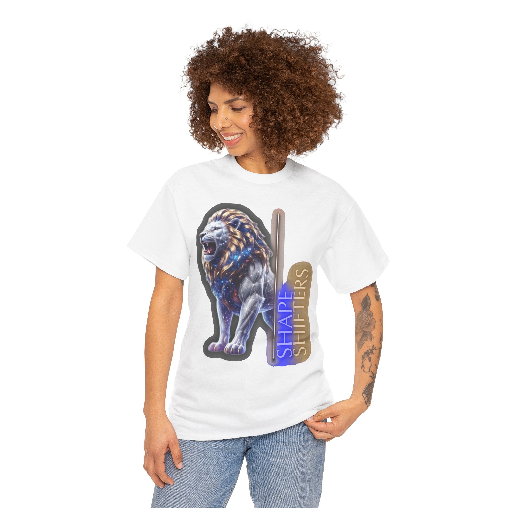 Neon Lion King - Majestic Collection - GraphicT-Shirt