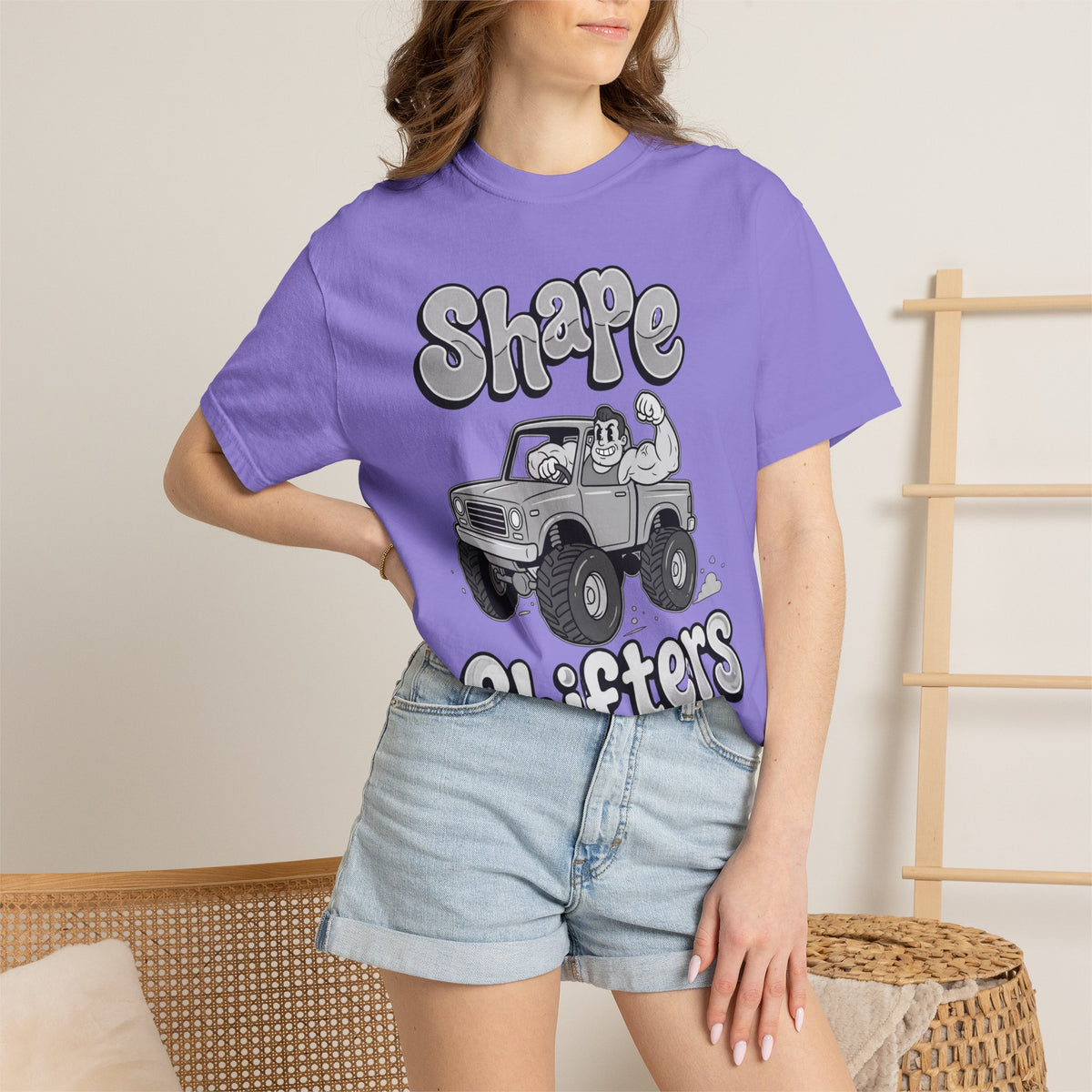 Nostalgic Trucker Graphic T-Shirt