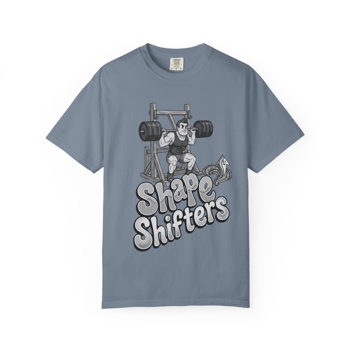 Nostalgic 50's Strongman Squat - Graphic T