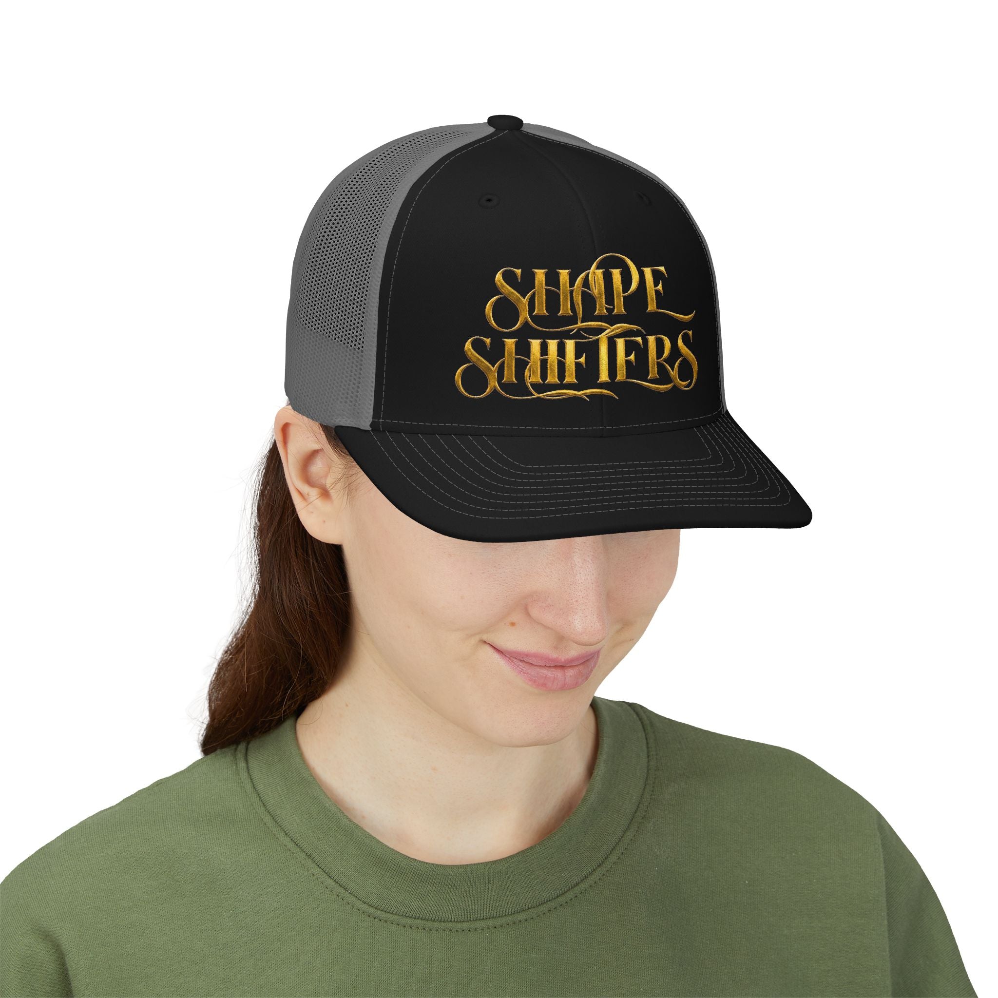 Royal Gold Black Snapback - Majestic Collection - Trucker Snapback Cap