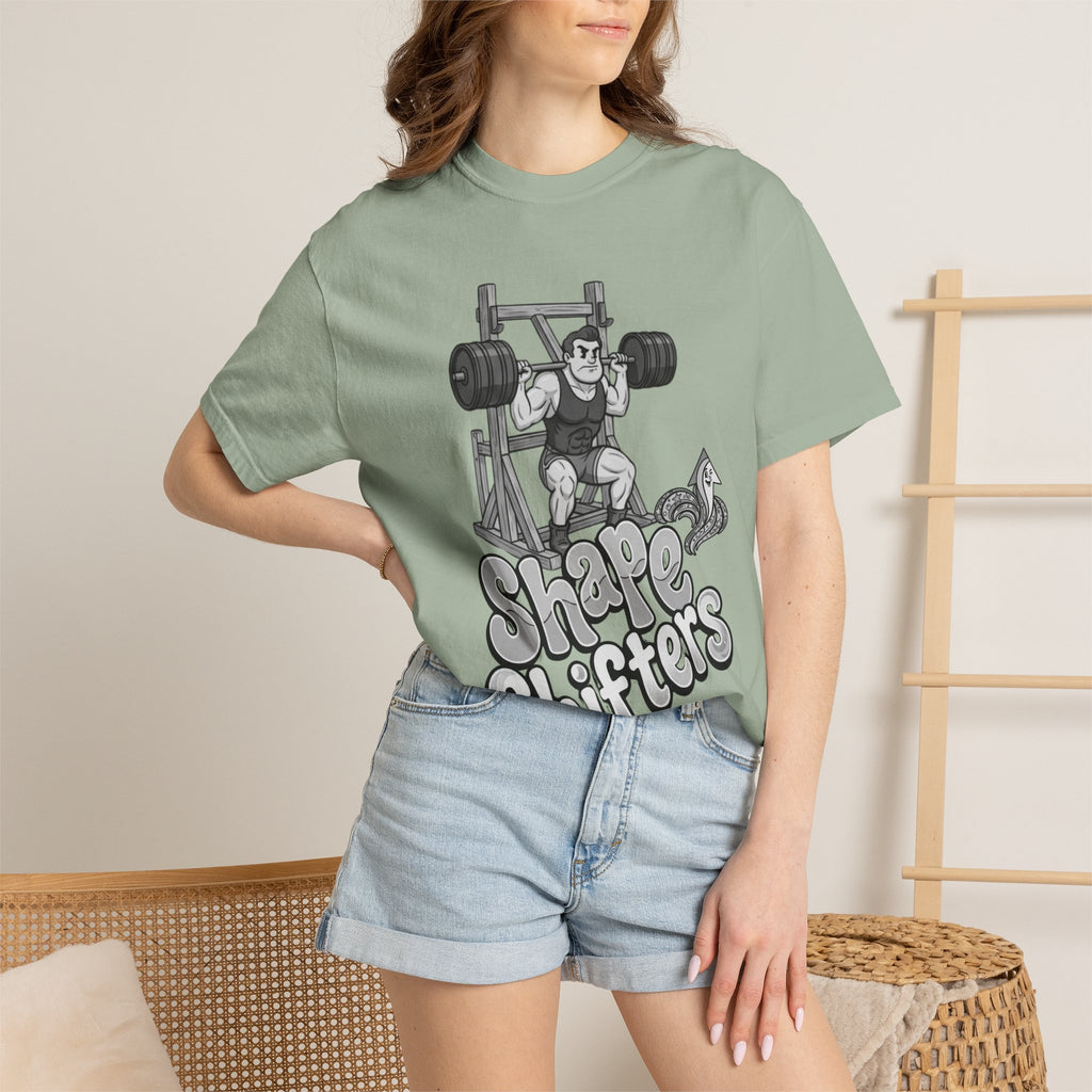 Nostalgic 50's Strongman Squat - Graphic T