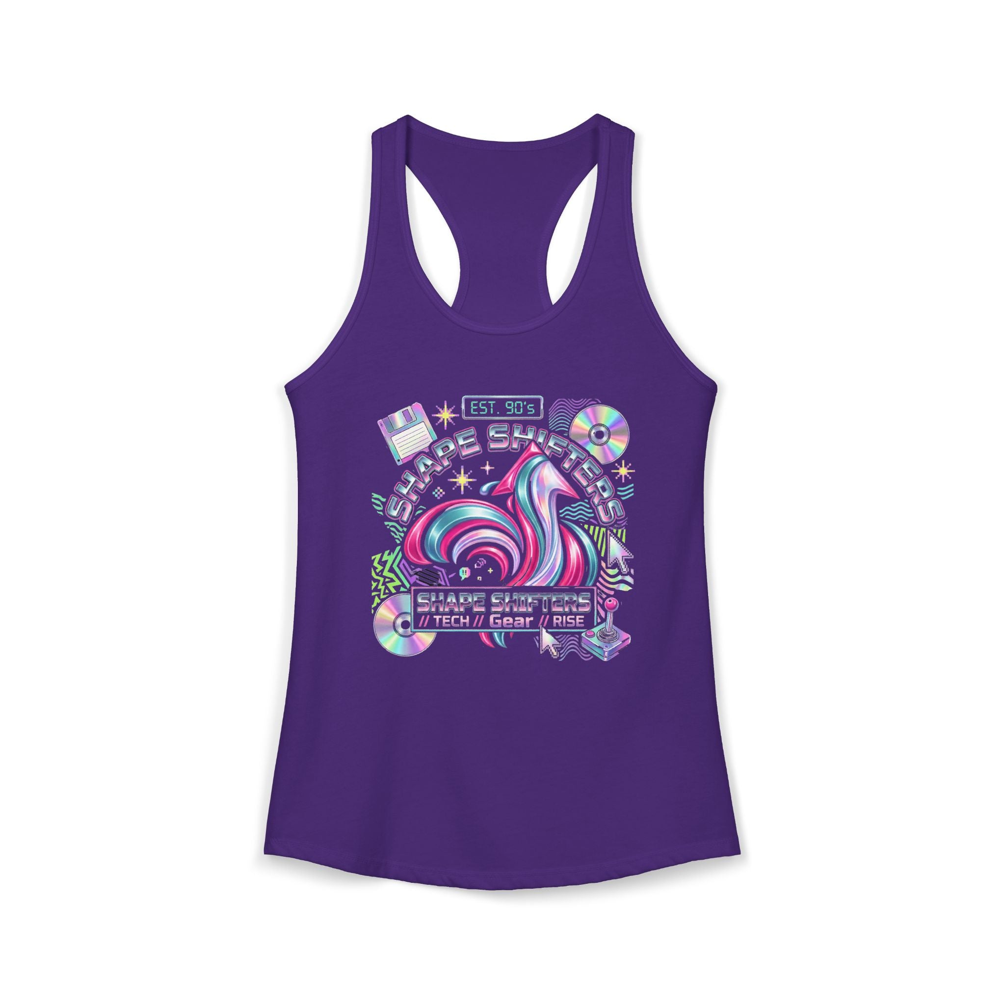 90s Retro - Women's Ideal Racerback Tank