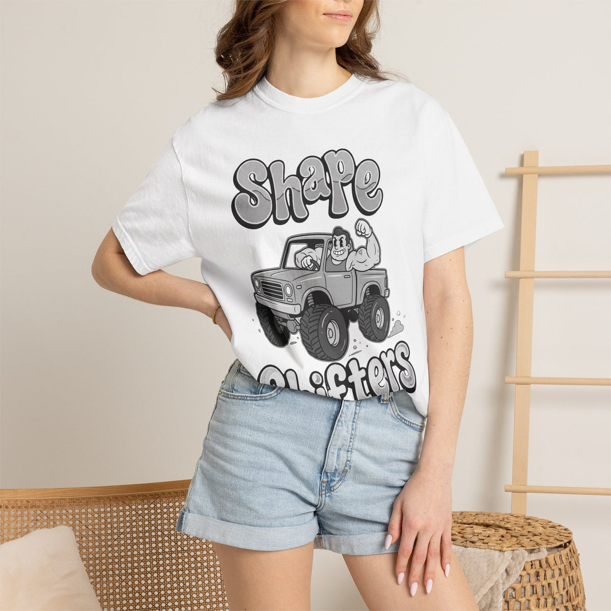 Nostalgic Trucker Graphic T-Shirt